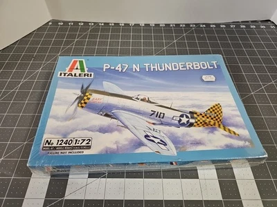 Italeri Scale P-47 N Thunderbolt Model Plane Kit  1240 New Sealed 2004 1/72 - Image 1 of 4