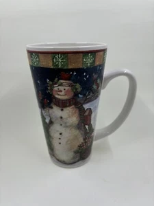 Christmas Mug Snowman - Susan Winget CIC Coffee Mug - Tall Mug - Holidays - Bild 1 von 10