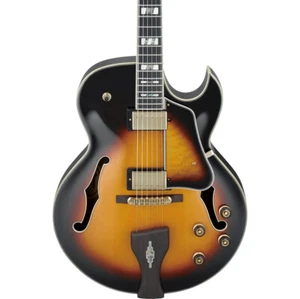 Ibanez LGB30 George Benson Sig Hollowbody E/G, Ebony FB, Vintage Yellow Sunburst - Picture 1 of 3