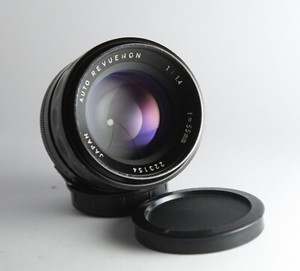 Auto Revuenon f/1,4 55mm M42 Lens fast bokeh 1,4/55 Tomioka Japan M42 mount