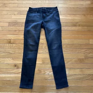 White House Black Market grau geschwärzt farbig Denim Jeans Jegging Gr. 6 - Bild 1 von 9