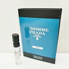 Prada L'Homme Prada L'Eau Cologne Eau de Toilette mini Spray, 1.5ml, Brand New!