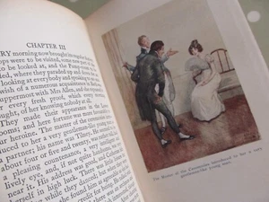 NORTHANGER ABBEY JANE AUSTEN ILLUSTRATED A WALLIS MILLS CHATTO & WINDUS HB 1917 - Picture 1 of 13