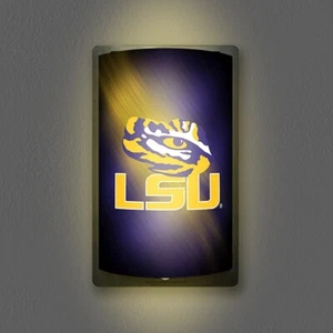 LSU TIGERS MOTIGLOW LUZ SIGNO MOVIMIENTO ACTIVADO PREMIUM NCAA LÁMPARA PARED NOCHE - Imagen 1 de 3