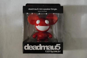 DEADMAU5 Rouge & Blanc Mini Speaker Thingie Neuf Officiel MP3 Ipod Téléphone - Picture 1 of 4