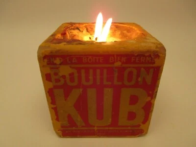 BOUILLON KUB (Plaque émaillée-Maggi-Liebig-Oxo-Poule au pot)      (Décoretout31) - Photo 1/4