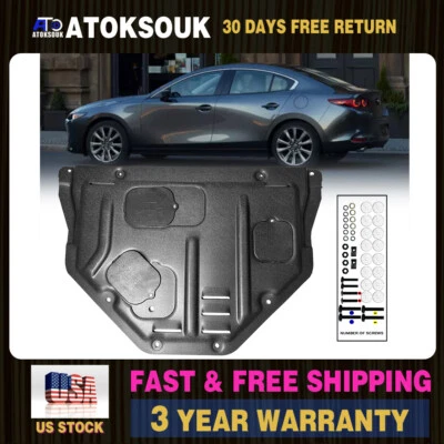 Protector contra salpicaduras del motor delantero para Mazda3 2015-2017 Foto 1 de 4