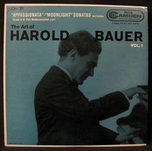 HAROLD BAUER: The Art Of Piano Vol 1 LP Mint-CAMDEN #CAL 311-1958 USA Mono 1s/1s - Bild 1 von 3