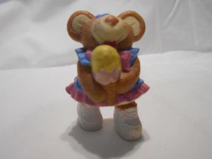 1986 Furskins Girl W Ice Cream Cone Bear Plastic Figur Collectable OAA Inc. - Bild 1 von 6