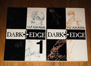 Dark Edge Volumen 1 y 2 Yu Aikawa Inglés Manga Novela Gráfica Cómics Uno Fuera de Uso TPB - Imagen 1 de 1