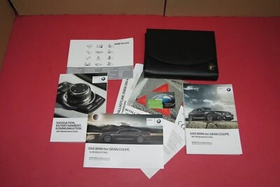 ★ BMW 6er GRAN COUPE MAPPE & SERVICE HEFT BOARDMAPPE HANDBUCH MAGNETKARTE KOMPLE - Bild 1 von 4