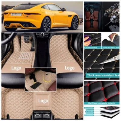 Ajuste personalizado para Jaguar F-Type S-Type X-Type Alfombrillas de coche Alfombrillas para todo clima Foto 1 de 4