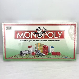 Vintage 1992 FRENCH Monopoly Board Game Parker Brothers Tonka Corporation NEW! - Picture 1 of 10