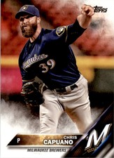 2016 Topps Update #US14 Chris Capuano Milwaukee Brewers
