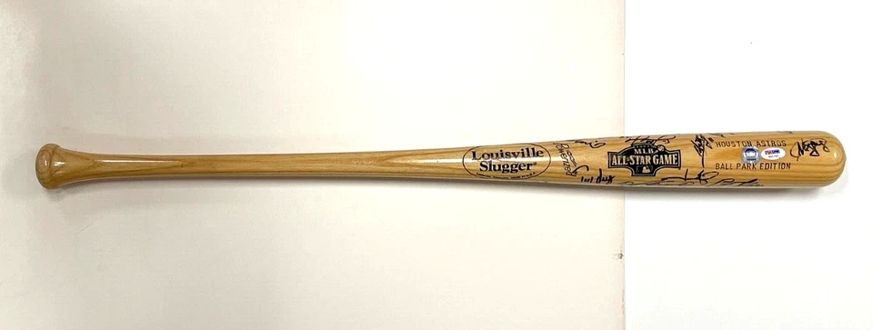 2004 American League All Star Multi-Signed Baseball Bat PSA/DNA Ichiro 24 Autos - Image 1 of 4