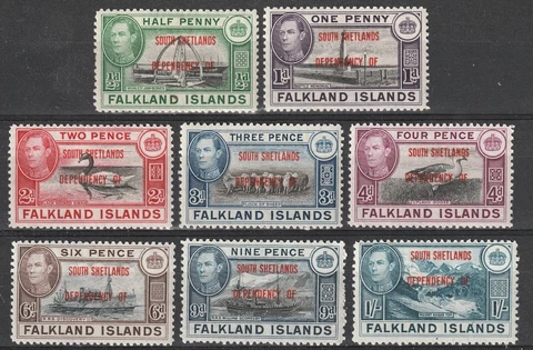 Falklands 1944 South Shetlands mint hinged Cover