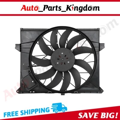 Radiator Fan Assembly For 07-09 MERCEDES-BENZ GL320 10-11 MERCEDES-BENZ ML350 - Image 1 of 4