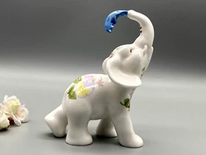 Vintage Porcelain Figurine Elephant Aynsley - Picture 1 of 12
