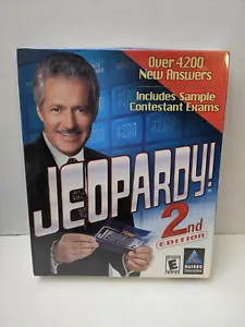 Hasbro Jeopardy 2nd Edition Computer Game PC - Picture 1 of 4
