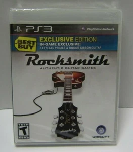 Rocksmith Best Buy Exclusive Edition (PlayStation 3, 2011) Sealed No Cable - Picture 1 of 2