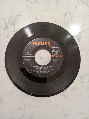 DUSTY SPRINGFIELD - YOU DON'T HAVE TO SAY YOU LOVE ME PHILIPS 45 PICTURE SLEEVE - Image 1 of 4