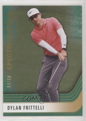 2021 SP Authentic Spectrum FX Achievement Green /50 Dylan Frittelli Rookie RC - Image 1 of 2