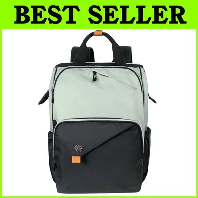 Laptop Backpack for Women, Nurse, Teacher - Green Black - Image 1 of 4