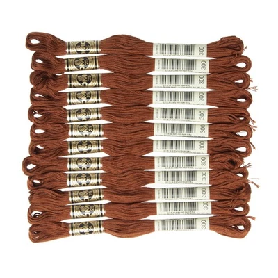 DMC 6-Strand Embroidery Cotton Floss, Very Dark Mahogany - Image 1 of 4