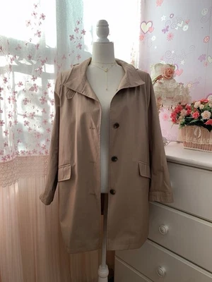Lauren Ralph Lauren Women’s Single-Breasted Trench Coat Size Large - Image 1 of 4