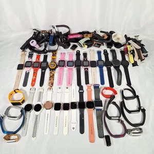Faulty Smart Watch Activity Tracker Job Lot Bundle x 64 Fitbit/Garmin/Apple++++ - Picture 1 of 14