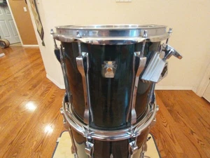 Vintage Ludwig Classic Maple 12 Round x 10 Tom, Emerald Lacquer, 1 Owner - Mint! - Picture 1 of 9