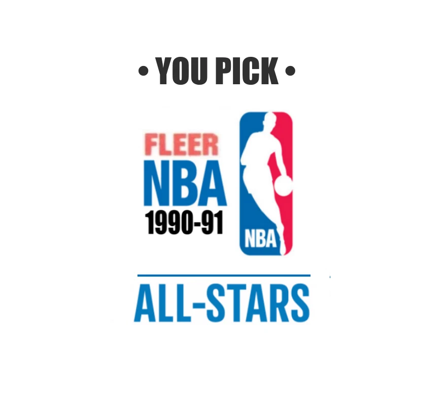 Tú eliges • Tarjeta individual Fleer NBA Baloncesto All-Stars 1990-91 Foto 1 de 1