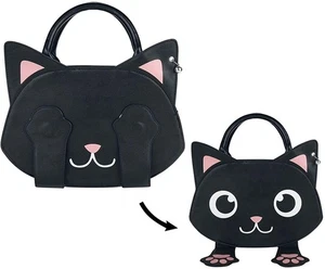 Lost Queen Women's Peek-a-Boo Bag of Tricks Cat Handbag - Bild 1 von 6