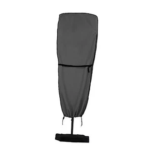  Patio Parasol Fits Double-Sided Umbrella 13-15 Feet DIA Black-Double Sided - Picture 1 of 6