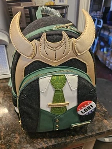 Loungefly Marvel President Loki Mini Backpack New York 2021 Comic Con Exclusive - Picture 1 of 3