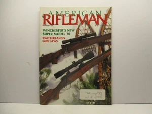 Feb.  1990  American Rifleman NRA  Magazine Handgun Shotgun Hunting  Camouflage - Picture 1 of 1
