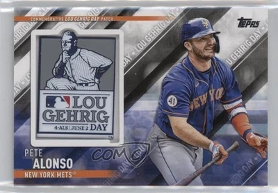 2022 Topps Update Special Event Manufactured Relics Pete Alonso #SEP-PA Patch - Image 1 of 2