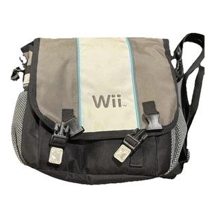 Wii Konsole Messenger Bag Tragetasche mit Taschen & Griff - Bild 1 von 9