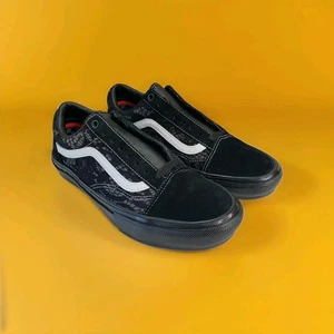 Vans Old Skool X Premier Laced Skate Shoes Sneakers Mens 8.5 Black/White  - Picture 1 of 11