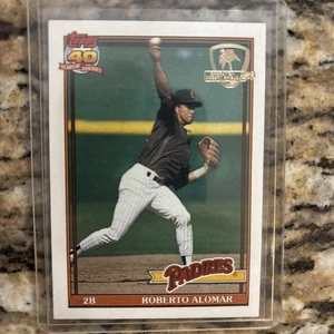 1991 Topps Desert Shield ROBERTO ALOMAR San Diego Padres - #315 - Picture 1 of 6