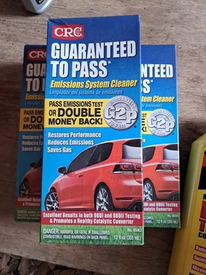 (Cantidad 3) CRC 05063 Garantizado para Pasar Sistema Limpiador Botella 12 OZ Foto 1 de 4