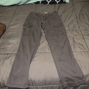 Carhartt Rugged Flex Cargo Hose Herren 31x32 grau Relaxed Fit Canvas BN3574-M - Bild 1 von 7