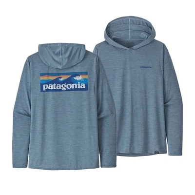 Patagonia Capilene Cool Daily Hoody Para Hombres 2XL Azul UPF Pesca Sudadera con Capucha Ligera Foto 1 de 4