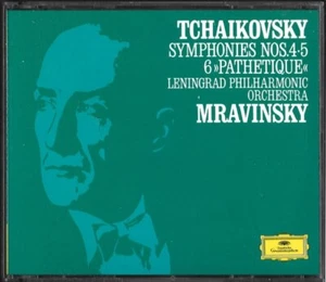 Tchaikovsky: Sinfonie N. 4, 5 & 6 Patetica / Eugeny Mravinsky, Leningrad Philhar - Picture 1 of 2