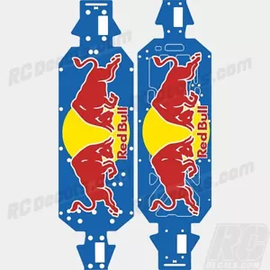 Envoltura gráfica de chasis de camión Losi 5ive T 4x4 para camión red Bull Losb2540 - Imagen 1 de 1
