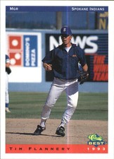1993 Spokane Indians Classic/Best #28 Tim Flannery MG