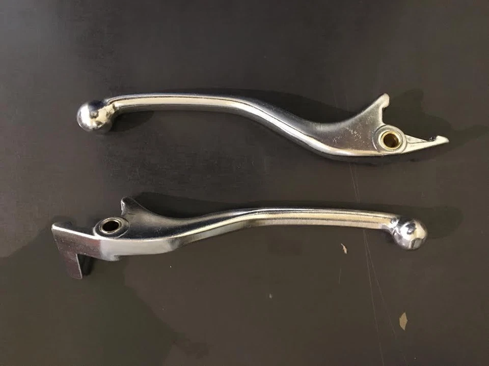 COPPIA LEVE FRENO ARGENTO HONDA SH 125i 2009 2010 2011 2012 2013 2014 2015 2016 - Immagine 1 di 1