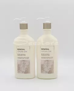 Bath & Body Works Mineral Stone Spa Aromatherapy Body Lotion 6.5 oz Set of 2 - Picture 1 of 3