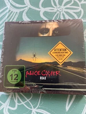Alice Cooper - Road (CD+DVD Digipak) original verpackt - Neuware - 2023 Digi NEW - Bild 1 von 2
