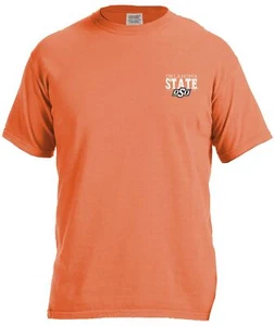 NCAA Oklahoma State Cowboys Roots Short Sleeve Comfort Color Tee, Small,Burnt... - Picture 1 of 3